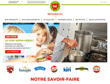 Tablet Screenshot of belfoodservice.fr